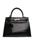 Hermes Kelly 25 Sellier, front view